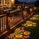 Luminária com girassol - kit com 3 unidades 🌜🧡