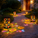 Luminária com girassol - kit com 3 unidades 🌜🧡