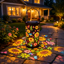 Luminária com girassol - kit com 3 unidades 🌜🧡