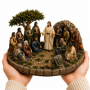 ❤️ Jesus e Seus 12 Discípulos — Uma Cena de Fé Para o Seu Lar