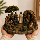 ❤️ Jesus e Seus 12 Discípulos — Uma Cena de Fé Para o Seu Lar