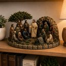❤️ Jesus e Seus 12 Discípulos — Uma Cena de Fé Para o Seu Lar