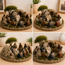 ✨ Jesus Entre os 12 Discípulos — Escultura Artesanal 🙏
