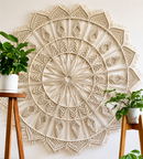 Painel Mandala Macramê