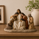 ✝️ Cena de Jesus Acolhendo — Um Lembrete de Fé e Paz para o Seu Lar