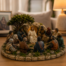 Ambiente de Jesus com seus Discípulos – Um Lembrete de Fé para o Seu Lar - 🛐