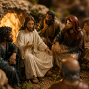 Ambiente de Jesus com seus Discípulos – Um Lembrete de Fé para o Seu Lar - 🛐