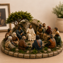 Ambiente de Jesus com seus Discípulos – Um Lembrete de Fé para o Seu Lar - 🛐