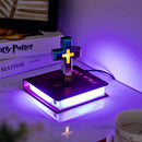 Luminária Cruz Levitante DivineLight – Base Bíblia