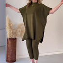 Conjunto feminino Elegante de duas peças - Look pronto em segundos
