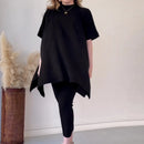 Conjunto feminino Elegante de duas peças - Look pronto em segundos