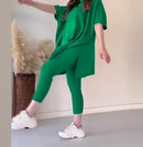 Conjunto feminino Elegante de duas peças - Look pronto em segundos