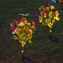 🦋 kit com 3 unidades modelos diferentes -  Luzes solares de borboleta 💐