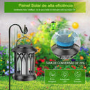 🏆⚡ Kit com 3 unidades 💥✨🔥 Lanterna Solar com Chama Cintilante Atualizada - Luz Externa à Prova D'água