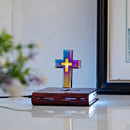 Luminária Cruz Levitante DivineLight – Base Bíblia