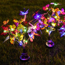 🦋 kit com 3 unidades modelos diferentes -  Luzes solares de borboleta 💐