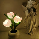 Luminária Tulipa LED  5 em 1 🌷 - Elegância e Charme em Cada Detalhe