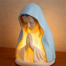 ✝️ Luminária Cristã de Oração com Luz Suave ✝🧡
