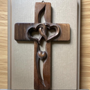✝️ Cruz decoração de parede ❤️ amor & fé ✝🛐