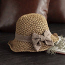 🎀 50% OFF HOJE - Chapéu de Palha Retrô com Laço — Elegância + Proteção Solar em um só acessório 👒