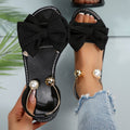 Sandália Feminina Elegante com Miçangas – Leve, Confortável e Versátil 🌺
