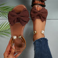 Sandália Feminina Elegante com Miçangas – Leve, Confortável e Versátil 🌺