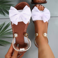 Sandália Feminina Elegante com Miçangas – Leve, Confortável e Versátil 🌺